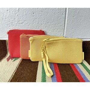 Dange Dover Parker Air‎ Mesh Zip Pouches / Lot Of 4